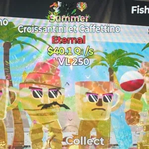 Fortnite Steal The Brainrot Croissantini et Caffetino $40.1Qi/s