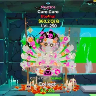 Muertos Guro Guro $60.2Qi/s LVL 250