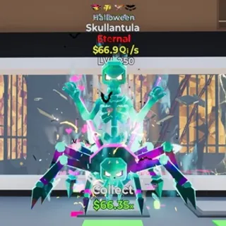 Halloween Skullantula $66.9Qi/s 