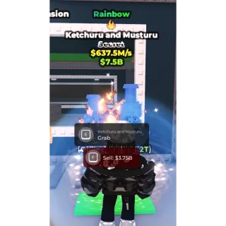 ketchuru and musturu 637.5M