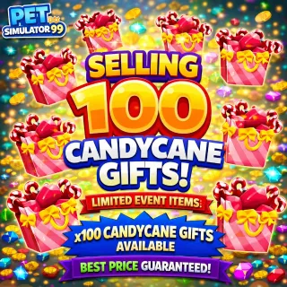 100x candycane gift pet simulator 99