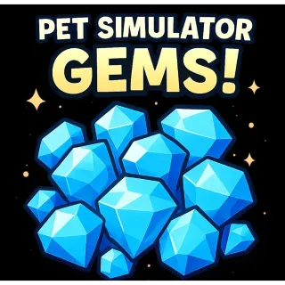  10 B gems Pet Simulator 99 Gems