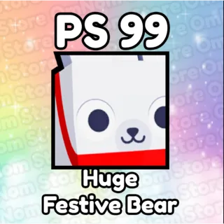 Huge Festive Bear