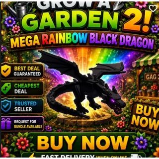 RB MEGA BLACK DRAGON TOP 2 GUILD PET