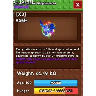 60kg  RBH DILO GAG VENOM CHEAP