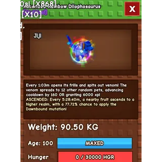 RAREST DILO IN WHOLE GAME RBH 90KG 