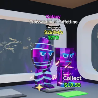 Croissantini et Caffettino Galaxy / Fortnite Steal the Brainrot