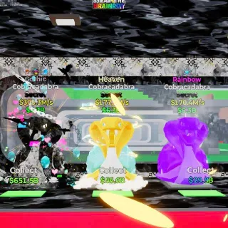 3 Cobracadabra Rainbow, Heaven and Gothic