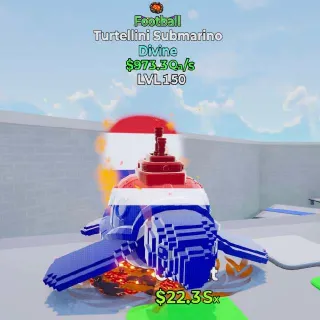 Turtellini Submarino Football 1 trait