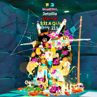 Jetzilla Muertos 2T / Fortnite Steal The Brainrot