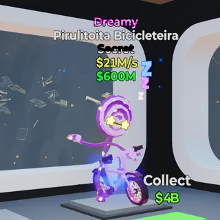 Pirulitoita Bicicleteira Dreamy / Fortnite Steal the Brainrot