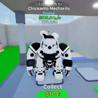 Chickarito Mecharito Black&White