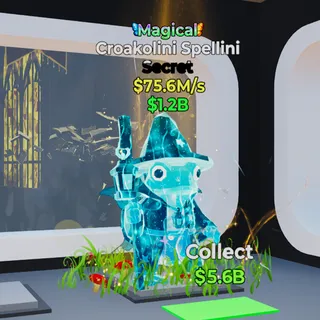 Croakolini Spellini Magical / Fortnite Steal the Brainrot