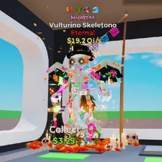 Vulturino Skeletono Muertos 4 Traits