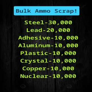 Bulk Ammo Scrap (110K)