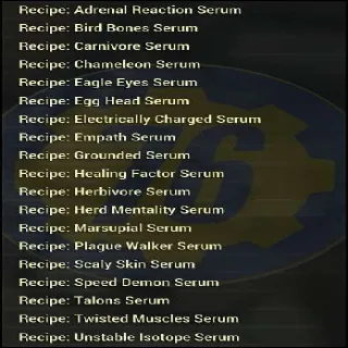 Serum Recipe Full Set!🧪