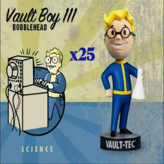 Science Bobbleheads x25