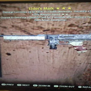 Weapon | B FFR Stealth Elder Mark