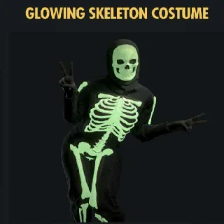 Glowing Skeleton Costume