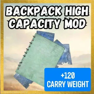 High Capacity Backpack