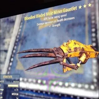 Weapon | Bloody SS/1Str Gauntlet