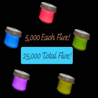 Junk | 5,000 Of Each Flux (25K)