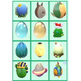 Aussie fossil big egg bundle mixed