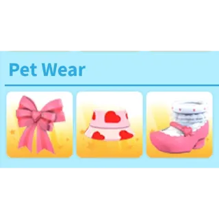 Valentine’s pink pet wear bundle
