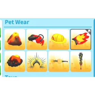 Fire dimension lure pet wear bundle