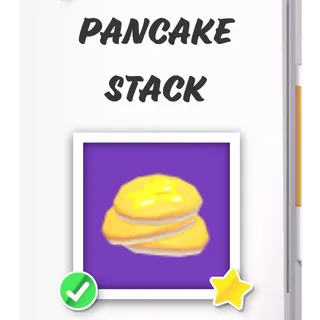 Pancake stack