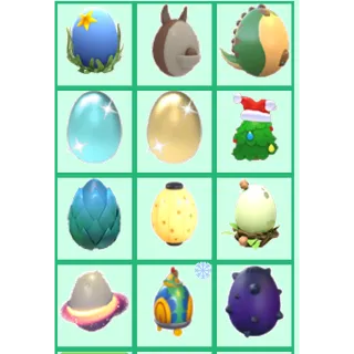 Aussie fossil big egg bundle mixed