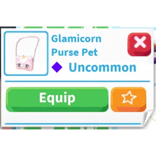 Glamicorn Purse Pet petwear