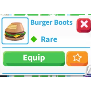 Burger boots