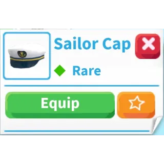 Sailor Cap pet wear