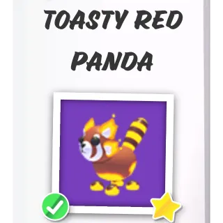 Toasty Red Panda x 4