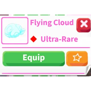 Flying cloud vehicle