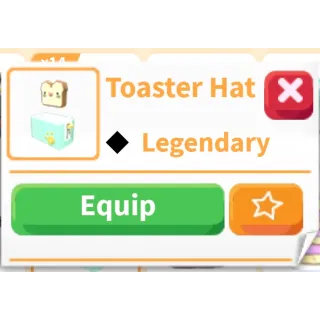 Toaster Hat pet wear