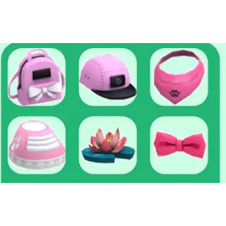 Preppy pink pet wear bundle