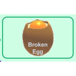 Broken egg food adopt me