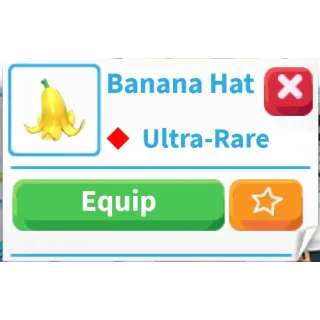 Banana hat