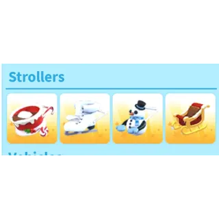 Adopt me stroller bundle