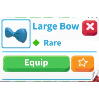 Large bow