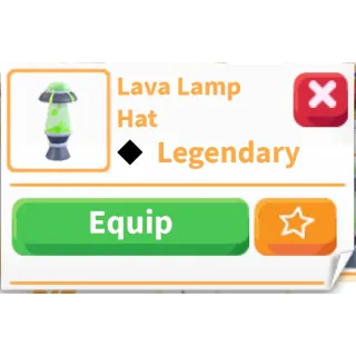 Lava lamp hat