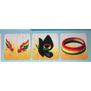 Pride Rainbow Pet Wear bundle