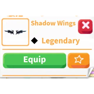 Shadow Wings pet wear