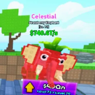 Strawberry Elephant - Survive Lava For Brainrot