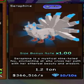 Snow seraphine on build a zoo