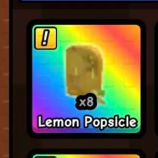8x lemon popsicle on buiod a zoo