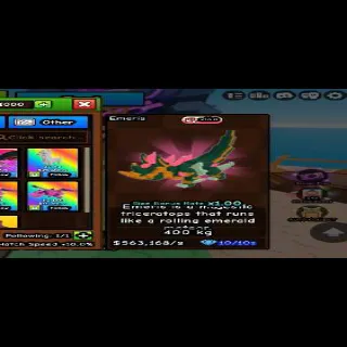 Valentine Emeris 500k/Sec - Build A Zoo