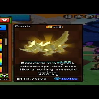 Golden Emeris 140k/Sec - Build A Zoo